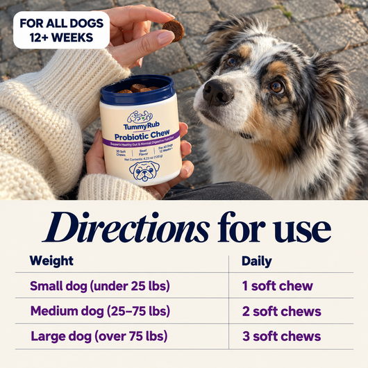 TummyRub's Probiotic Chews