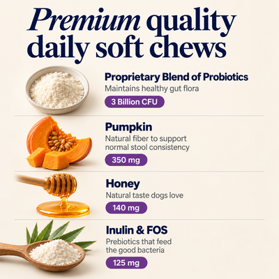 TummyRub's Probiotic Chews