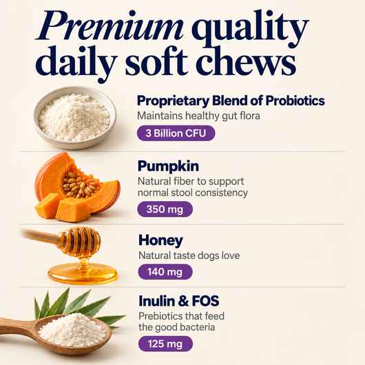 TummyRub's Probiotic Chews